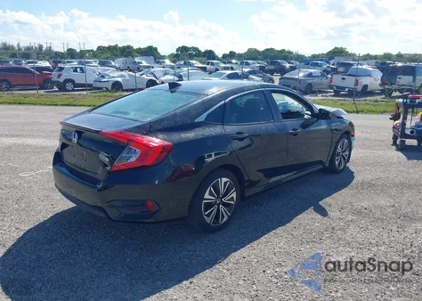 2017 Honda Civic Ex-L from USA, damaged, VIN 19XFC1F72HE022693